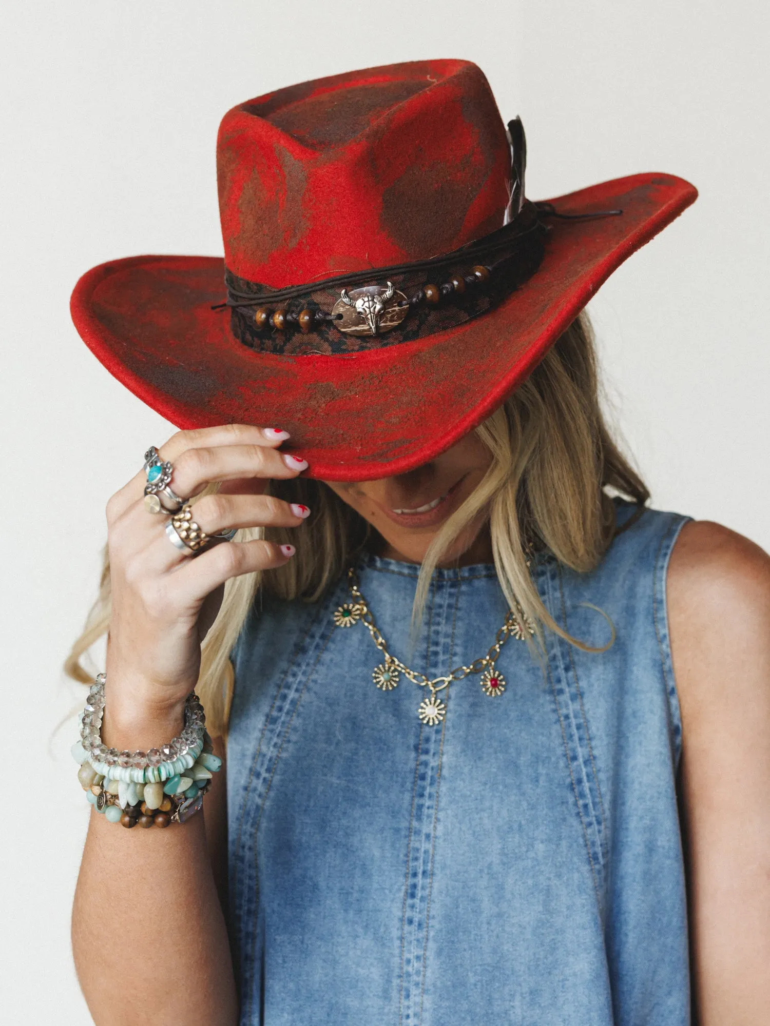 Broadway Ready Hat - Rust