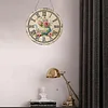 2D DIY Acrylic Teapot Diamond Painting Clock Pendant w/ Clock Function Wall Art