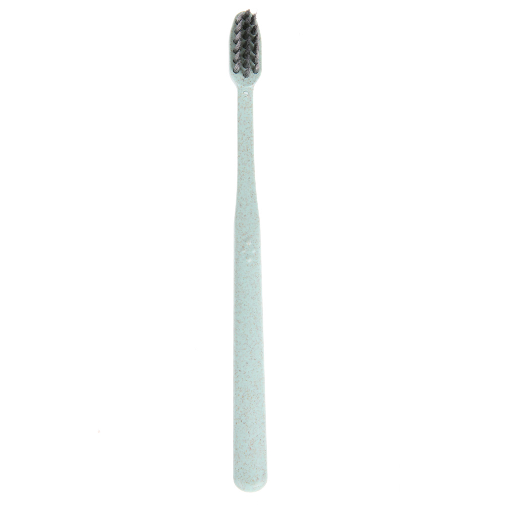 

The Portable Travel Toothbrush Wheat Soft Bamboo Charcoal Toothbrush Green, 501 Original