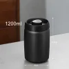 Stainless steel tea coffee bean sealed jar moisture-proof household press vacuum jar