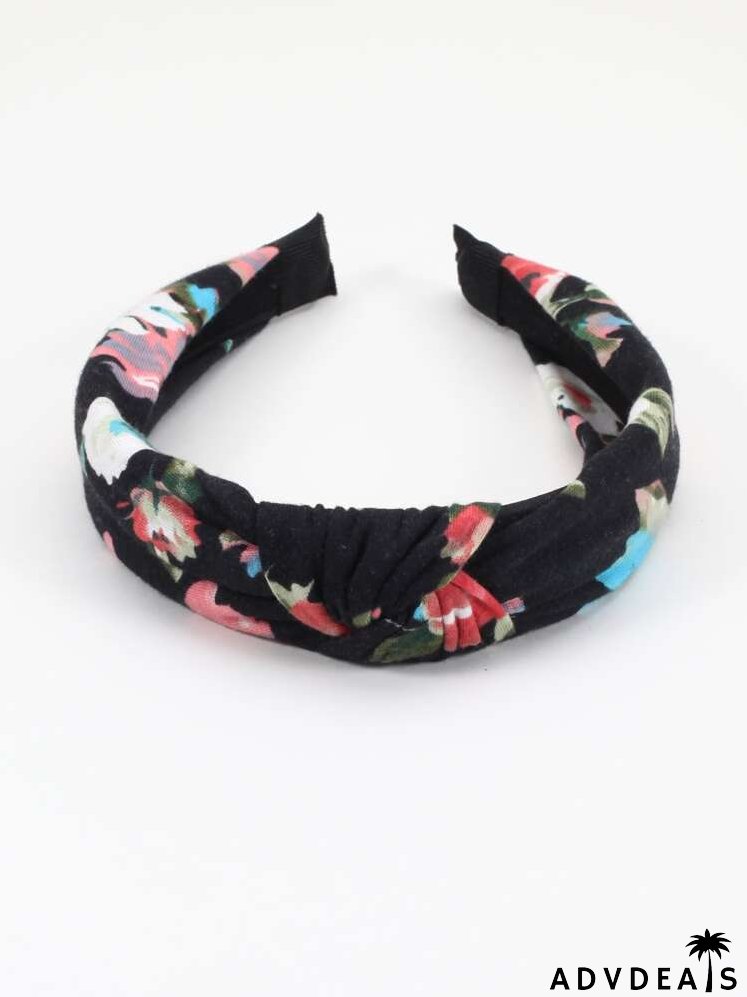Floral Pattern Headband