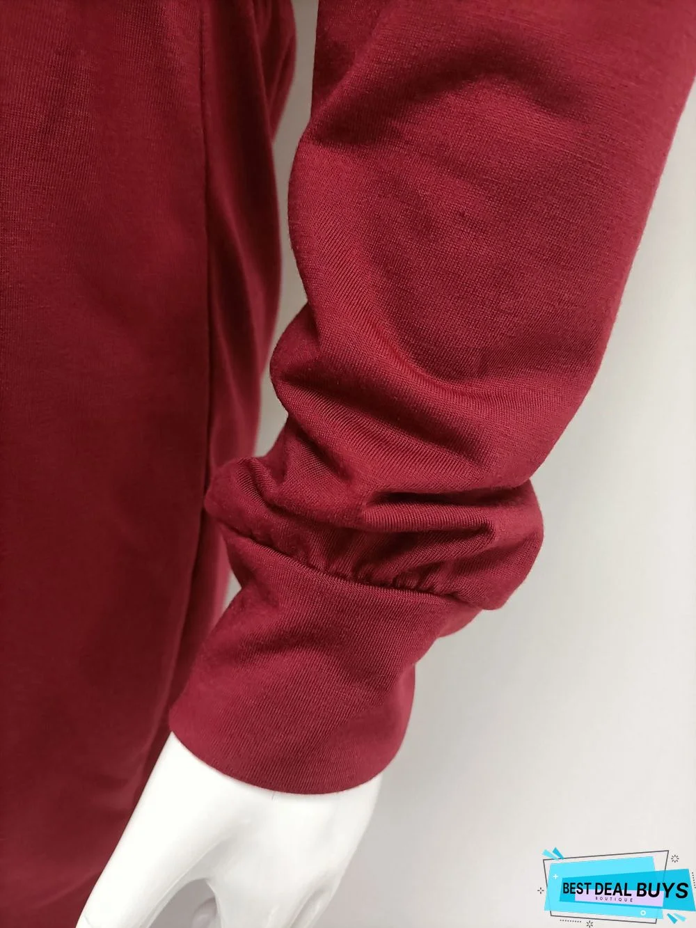 New Women's Solid Color Zipper Long Sleeve Hooded Waist Dress