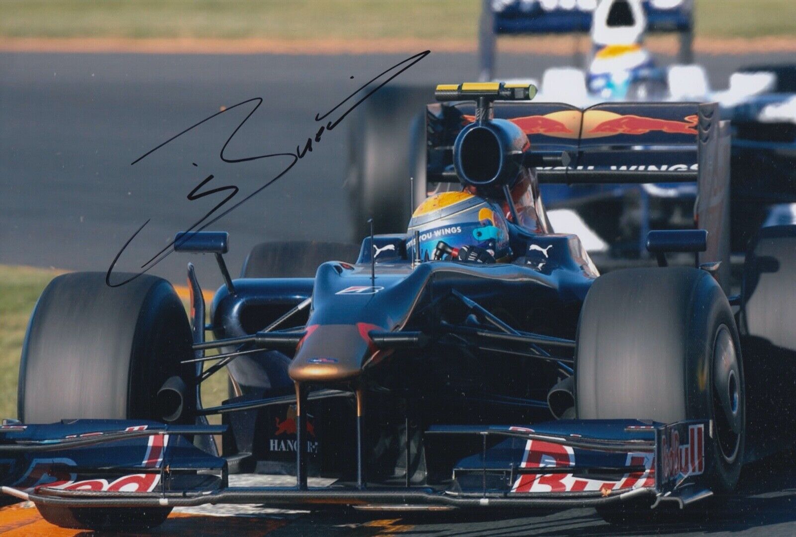 Sebastien Buemi Hand Signed 12x8 Photo Poster painting F1 Autograph Scuderia Toro Rosso 11