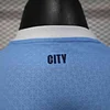 Joyfball 2025/2026 Player Version Manchester City Home Football Shirt 1:1 Thai Quality（The player version jersey is a bit tight, please pay attention to the size selection）