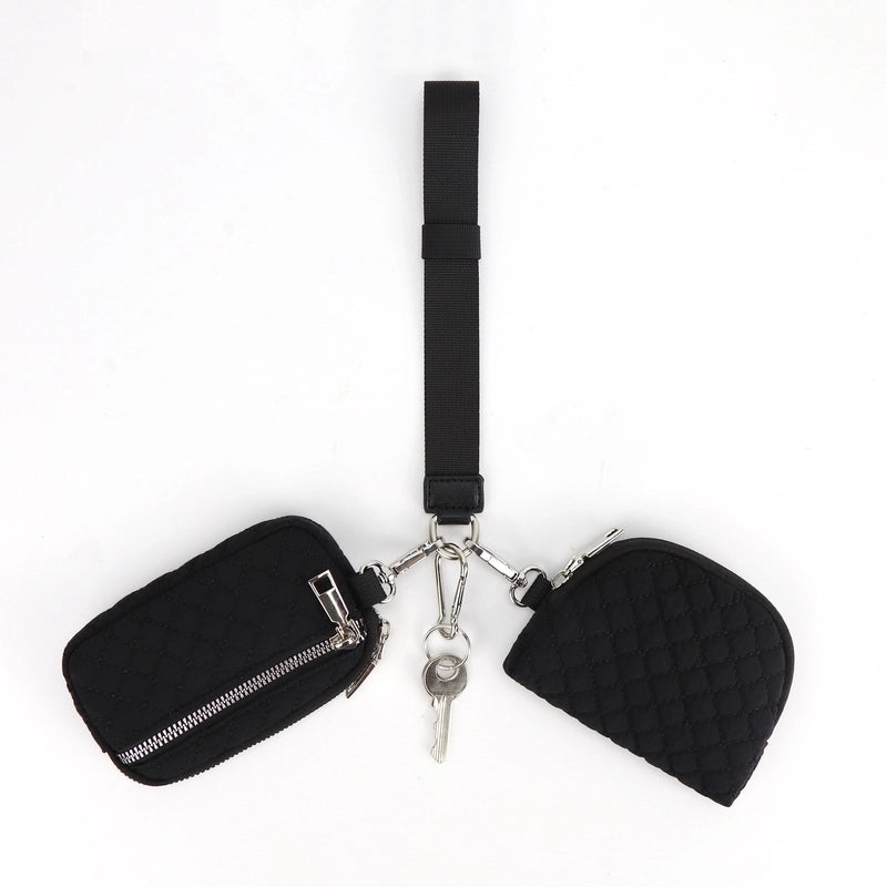 In Stock Lulu With Multi-functional Fashion Ladies Wristlet Portable Simple Bank Card Mini Coin Purse