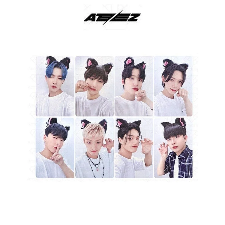 Ateez 9th Mini Album The World EP.2 Outlaw Makestar Photocard Event Part.2 officialateezshop