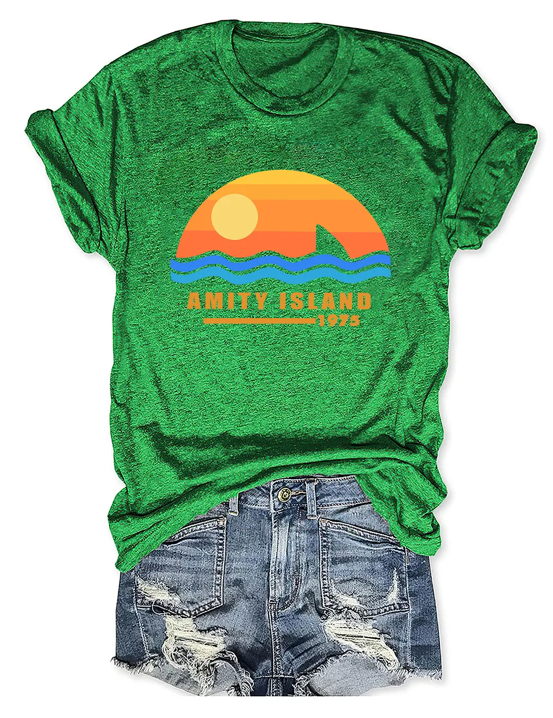 Jaws Amity 1975 T-shirt