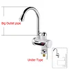 TINTON LIFE Instant Tankless Electric Hot Water Heater Faucet Kitchen Instant Heating Tap Water Heater with LED EU Plug
