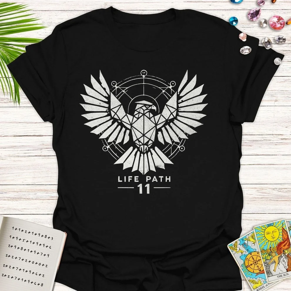 Life Path 11 Hawk Unisex T-Shirt