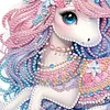  Diamond Art Hanging Hooks Rhinestone Painting Coat Hook (Unicorn B)