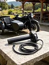 Full Twist Throttle for Surron Smooth Acceleration Control Ebike Throttle Grip Cable Kit Compatible for Ridstar Q20 Electric Dirt Bike