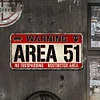 Area 51 - Car License(6*12Inch) - Garage