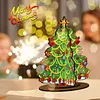 Diamond Painting Double Sided 3D Celebrate Christmas Tree Tabletop Ornaments Kits