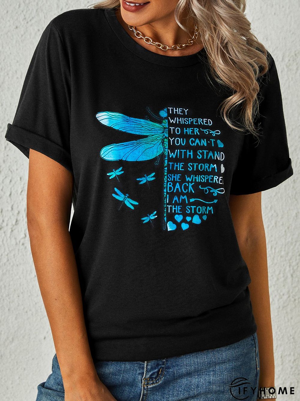 Casual Short Sleeve T-Shirt | IFYHOME