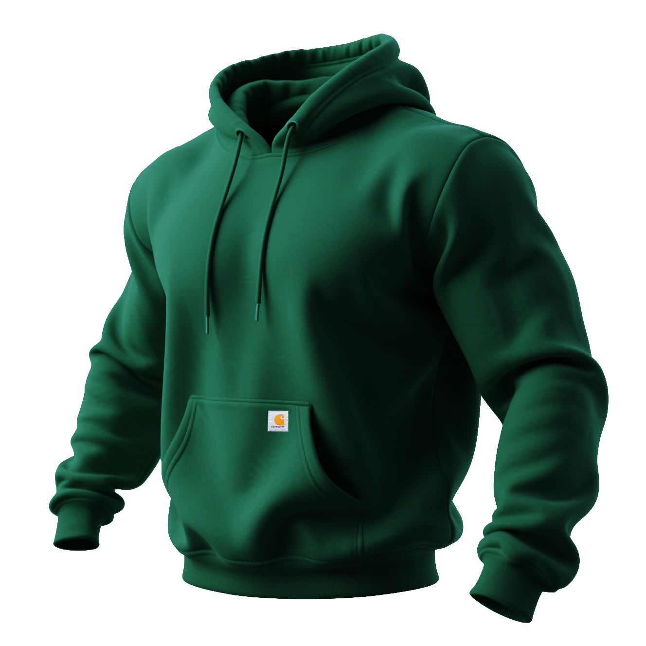 Unisex Loose And Comfortable Plush And Thickened Hooded Sweatshirt