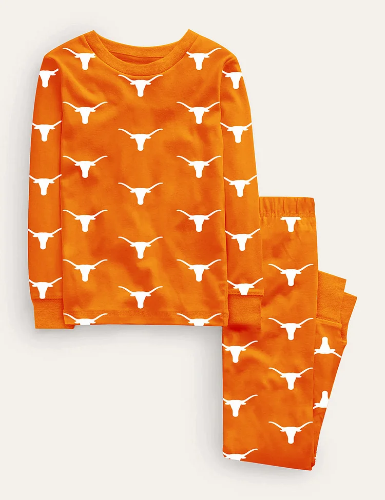 Kid's Texas Longhorns Pajama Set