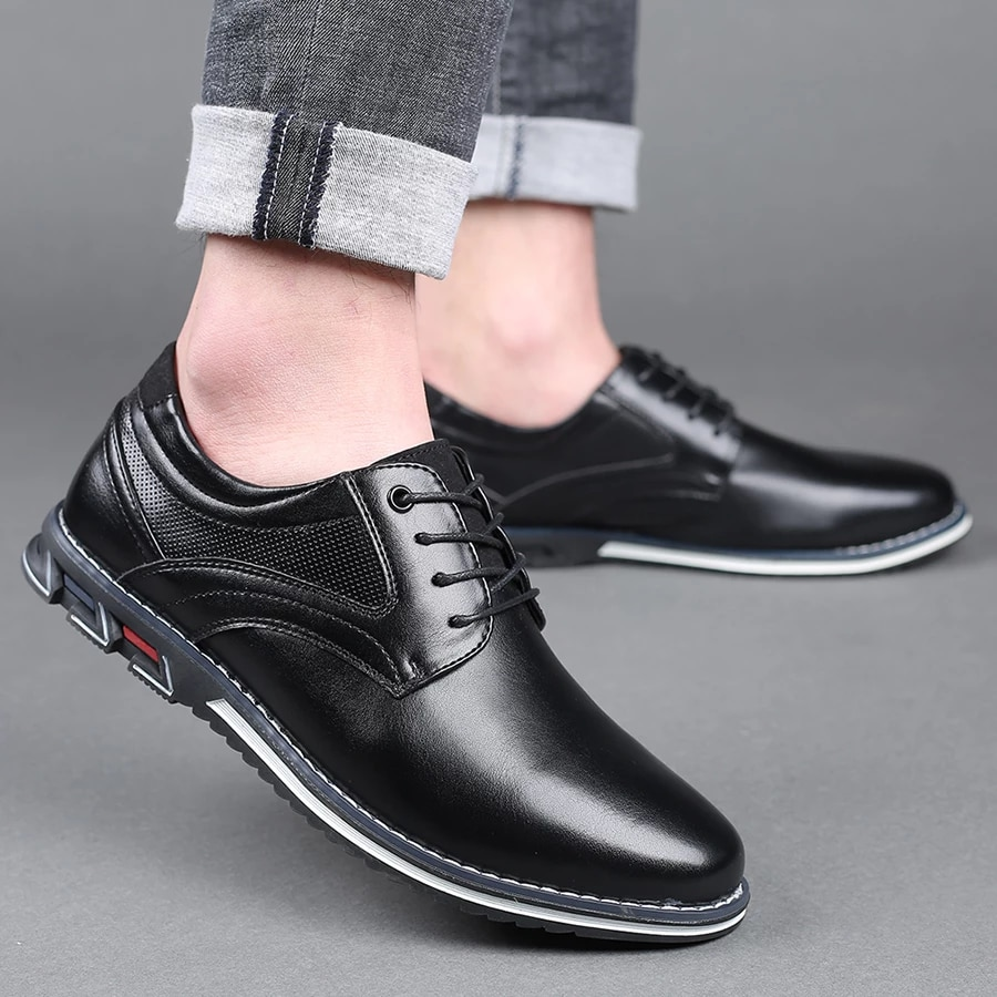 Gatsby Shoes Fancy Oxford Leather Shoes