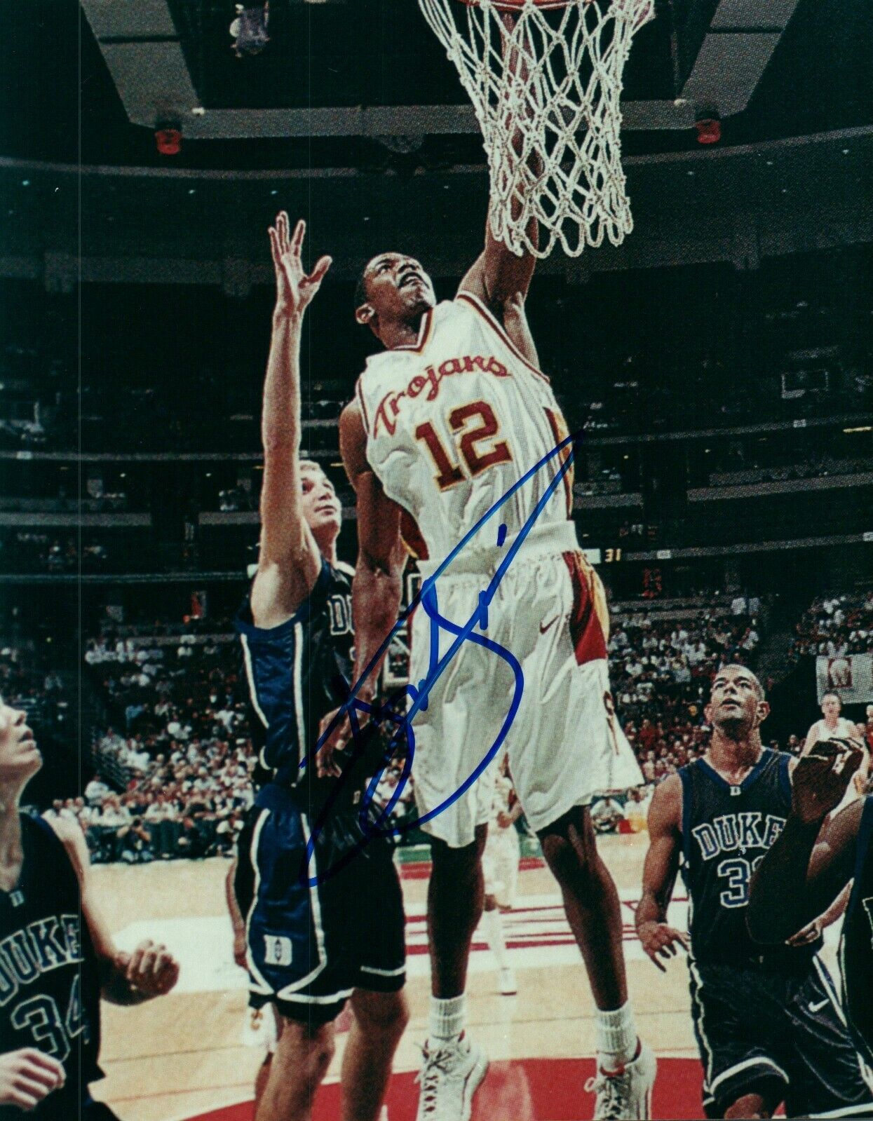 Jeff Trepagnier NCAA College USC Hand Signed Autograph 8x10 Photo Poster painting