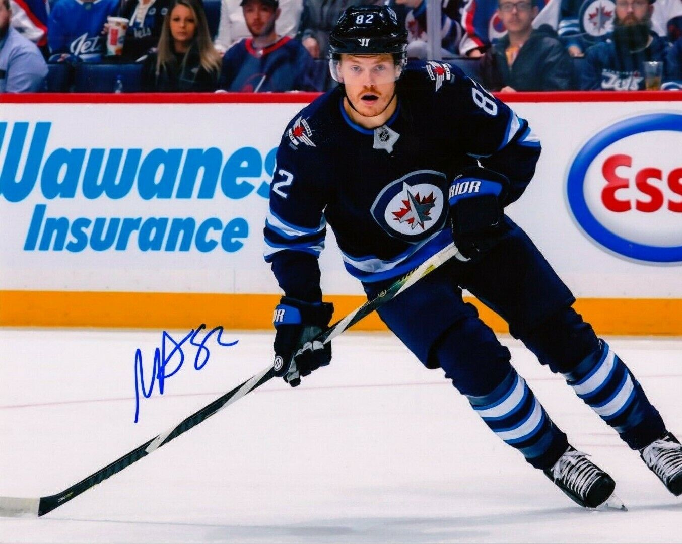 MASON APPLETON autographed SIGNED WINNIPEG JETS 8X10 Photo Poster painting