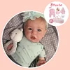 20'' Sweet Emma Handmade Reborn Baby Toddler Doll Girl, Lifelike Weighted Silicone Baby Doll - RBBI-Myrebornbabydoll® Myrebornbabydoll®