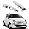 1 Pair Front Bumper Upper Grill Moulding Trim for FIAT 500 312 LOUNGE 2016-2020
