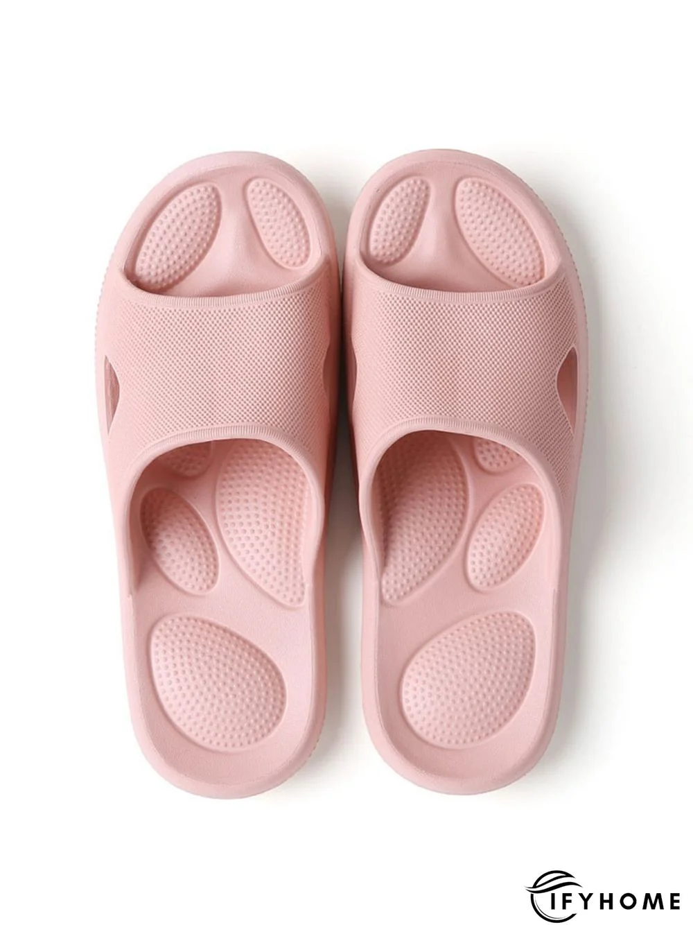 Comfy Plain Eva Massage Bathroom Slippers | IFYHOME