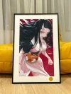 Infinity Castle Arc Demonization Nezuko Kamado Decorative Painting - Demon Slayer: Kimetsu No Yaiba - Xingkong Studio
