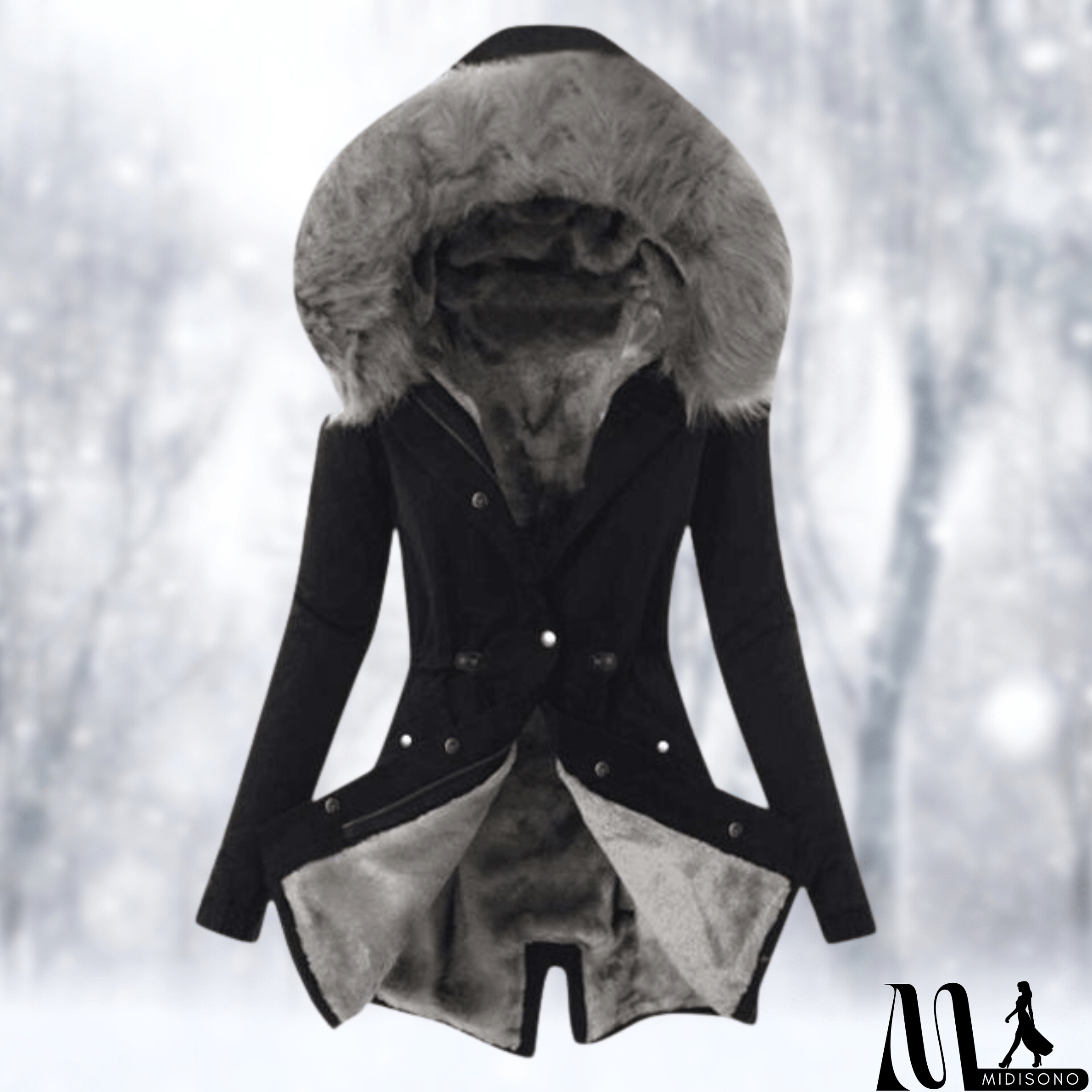 MidiSono - Effortless and Chic winter Jacket