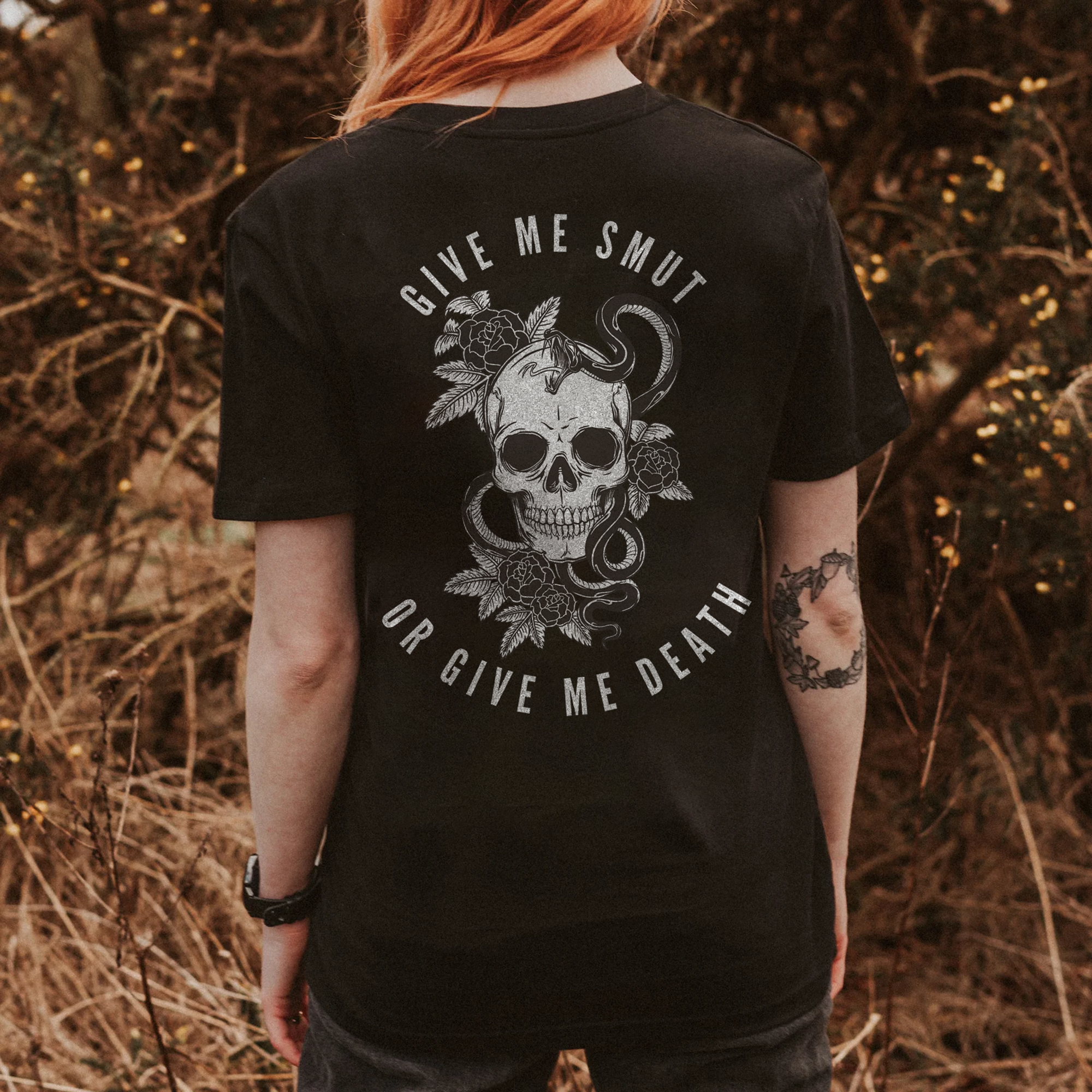 Give Me Smut Or Give Me Death T-shirt - Geckodars