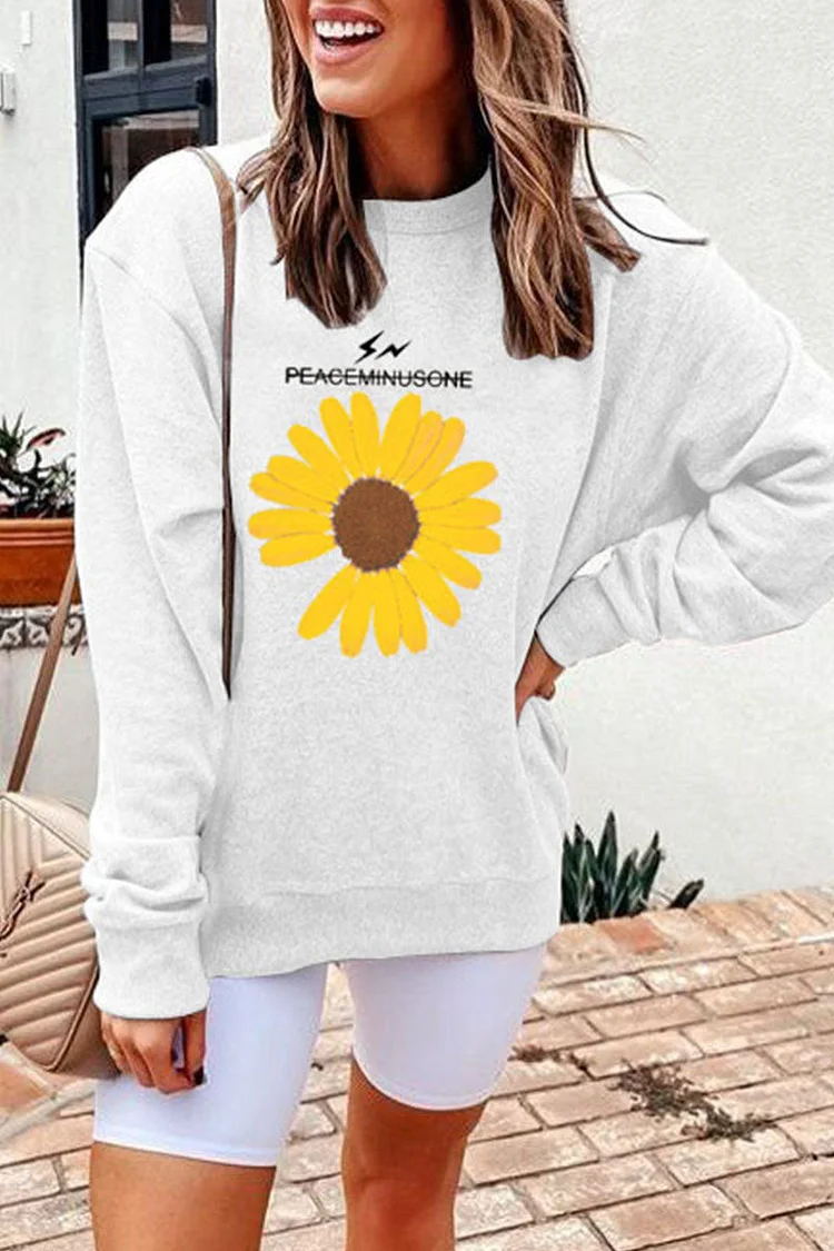Fashion Street Print O Neck Hoodies(7 Colors)