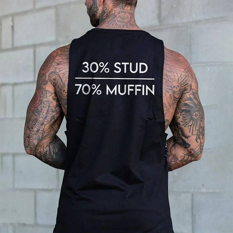 30% Stud 70% Muffin Vest