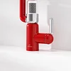 Microbubble filter multi-functional hot and cold basin faucet
