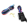 12V Ignition Switch Panel Engine Start Push Button LED Toggle