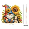 DIY Goblins And Sunflowers Diamond painting ornaments(Single-Sided)