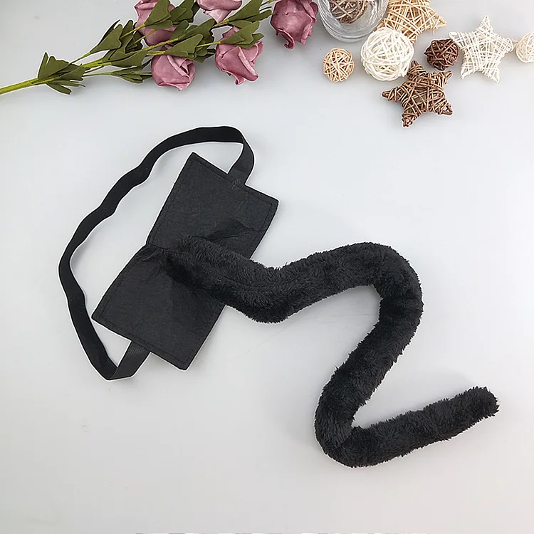 Halloween Accessories Sweet Cartoon Cat Ears Plush Headwear 2024 - Xpluswear