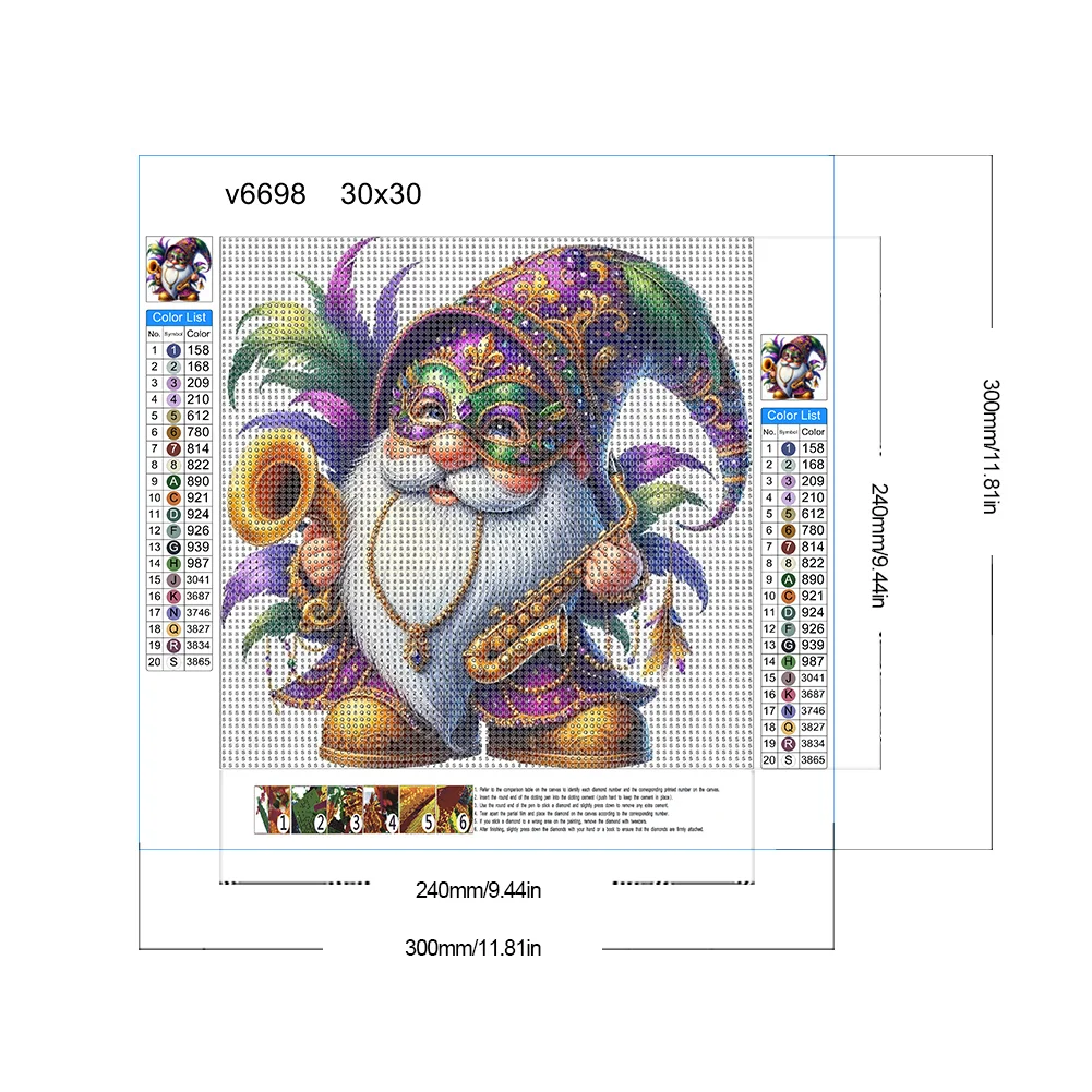 Diamond Painting - Full Round Drill - St.Patrick's Day(Canvas|30*30cm)