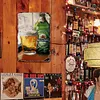 Heineken bi&egrave;re - Panneaux en &eacute;tain m&eacute;tallique(20*30cm/30*40cm) - Bi&egrave;re