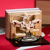2025 Unicorn Gundam 3D Sticky Notes Mobile Suit Peripheral Model 3D Hand-torn Paper Sculpture Decompression Note Desktop Ornaments