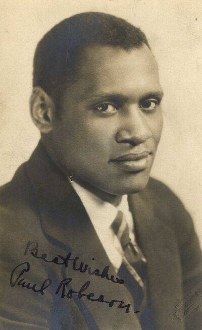 PAUL ROBESON Signed Photo Poster paintinggraph - Singer / Vocalist - preprint