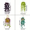 Hanging Potted Plants Crochet Kit, Crochet Starter Kit with Step-by-Step Instructions and Video Tutorials, DIY Knitting Kit for Adults, Starter Present