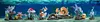 1/20 Scale World Zukan Goldeen Set & Kingler Set & Vaporeon & Psyduck Set - Pokemon Resin Statue - VS Studio