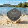 For  Powerbeats Fit BT Earphone Protective Cover with Bracket & Metal Carabiner Shockproof TPU Protective Sleeve Anti-Scratch Dustproof BT Earbuds Case for Outdoor Travel Camping