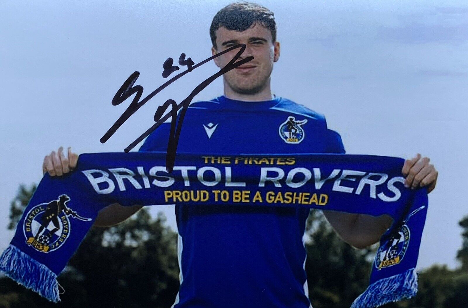 Sion Spence Genuine Hand Signed Bristol Rovers 6X4 Photo Poster painting 3