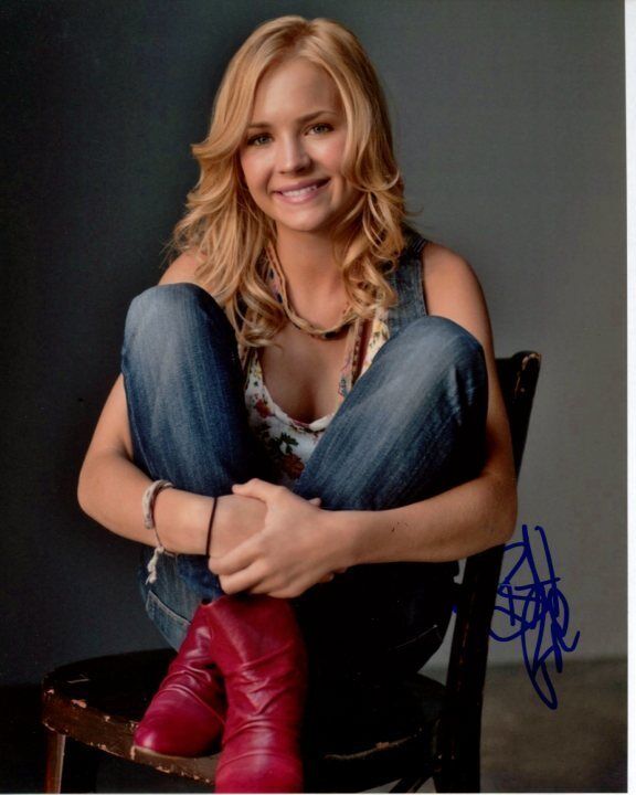 BRITT ROBERTSON Signed Autographed Photo Poster painting