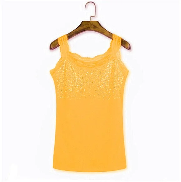 Summer Shirts Women's Rhinestone Sexy Lace Tanks Tops Sling Halter Sleeveless Blouse Patchwork Low Bust Hot Drilling Corset