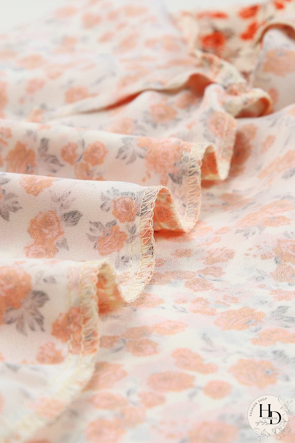 Rustic Floral Blouse