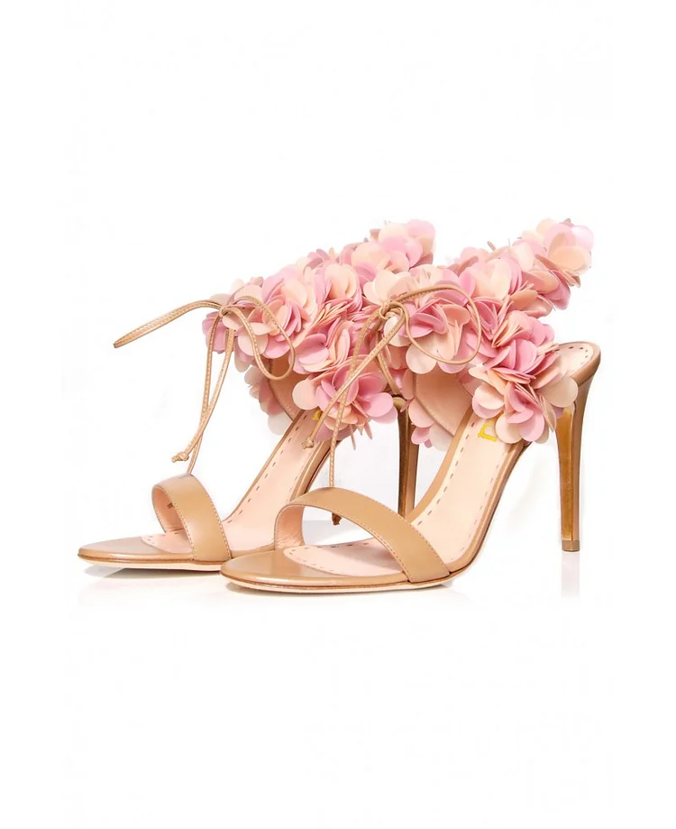 Reservation for Two Peach Nubuck Single Strap Heels | Strap heels, Single  strap heels, Heels