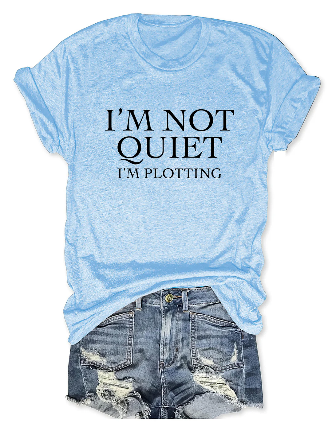 I'm Not Quiet I'm Plotting T-Shirt