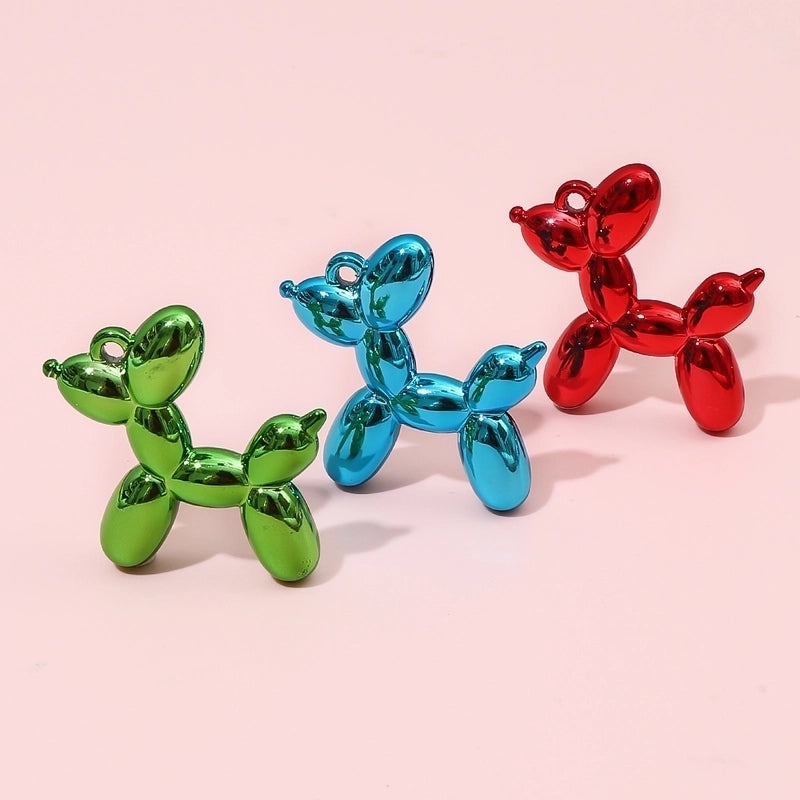 2 PCS/Package 42*43mm Arylic Dog Pendant