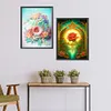 2Pcs Diamond Painting -DIY Round Drill Roses and Bouquets
